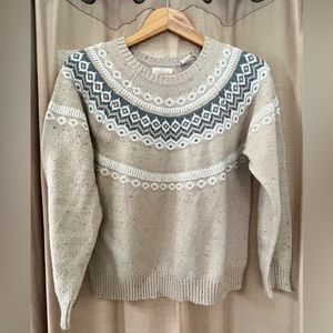 Weatherproof Nordic Sweater!